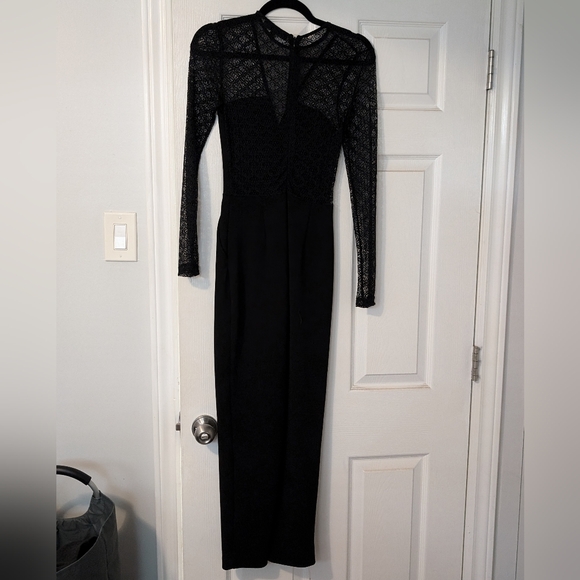 DYNAMITE Lace Jumpsuite - Picture 3 of 5